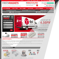 UK’S LARGEST MAGNET DISTRIBUTOR LAUNCHES BRAND NEW WEBSITE