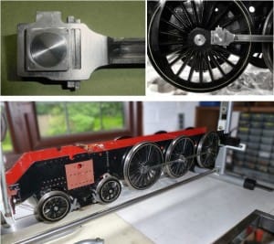 Model locomotive