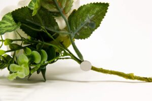 Steel Disc Applied to wedding corsage