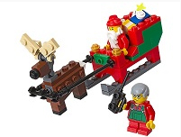 Lego Santa sleigh