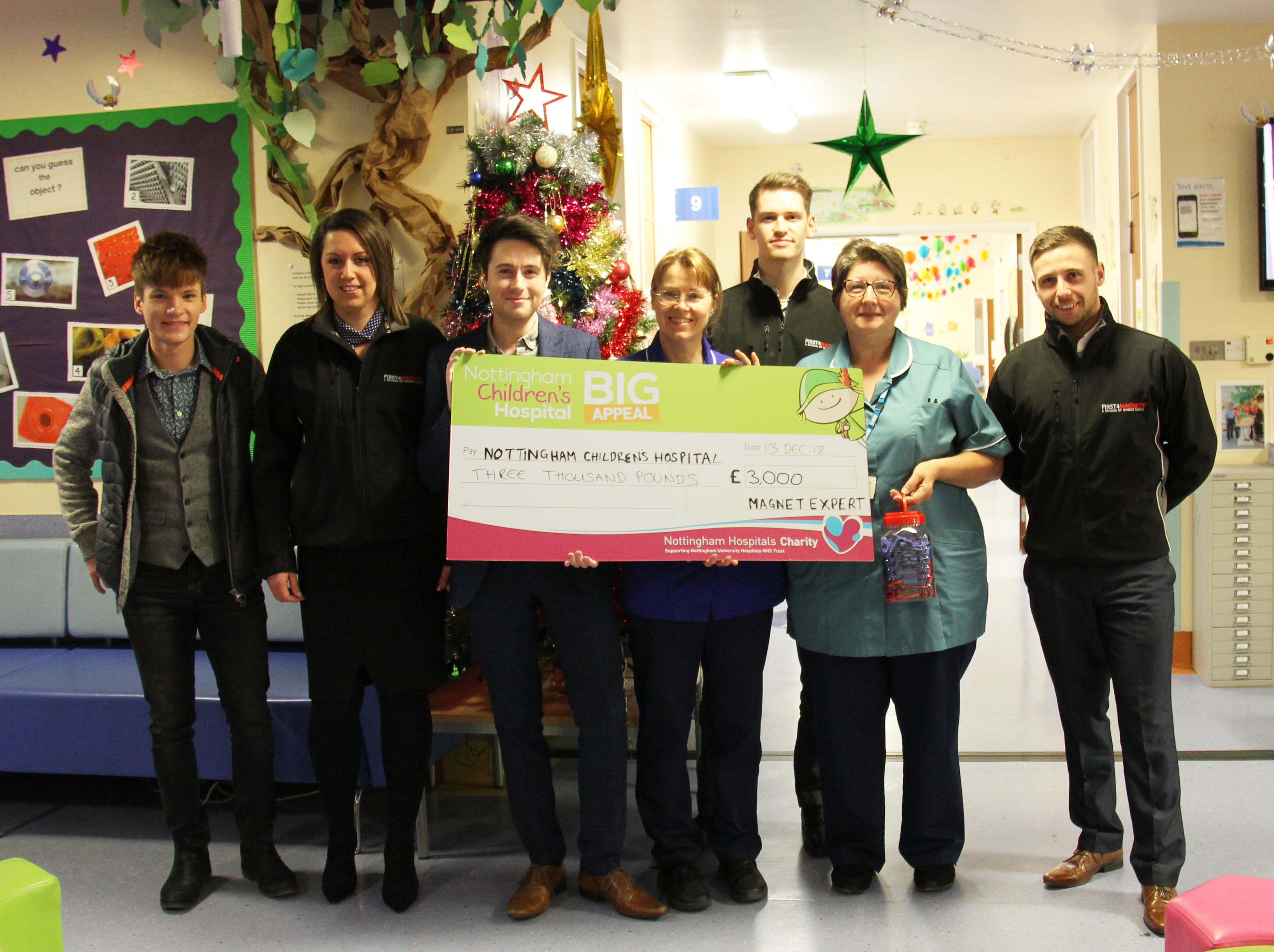 Cheque Donation Children's Hospital