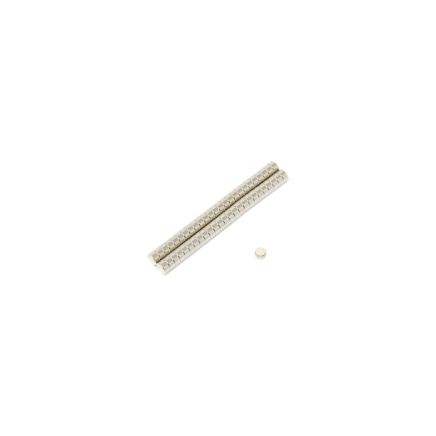 4mm Durchmesser x 2mm dicker N35-Neodym-Magnet – 0,38kg Zugkraft