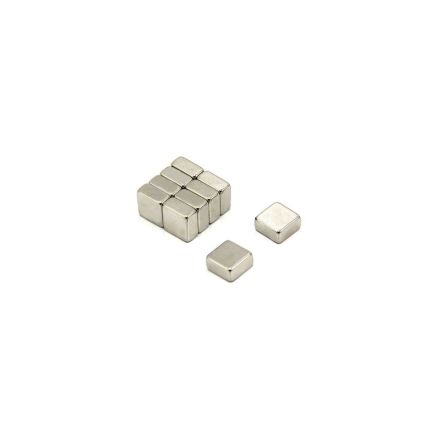 10 x 10 x 5mm dicker Samarium-Kobalt-Magnet – 2,3kg Zugkraft