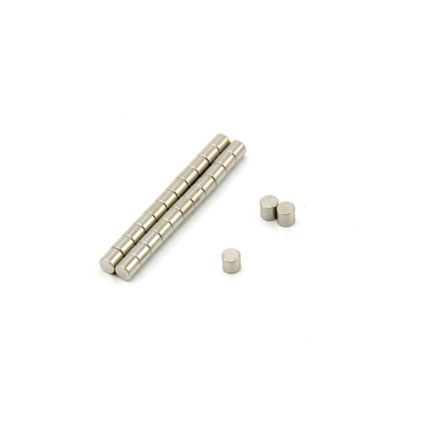 3mm Durchmesser x 3mm Dicke, N42-Neodym-Magnet - 0,29kg Zugkraft