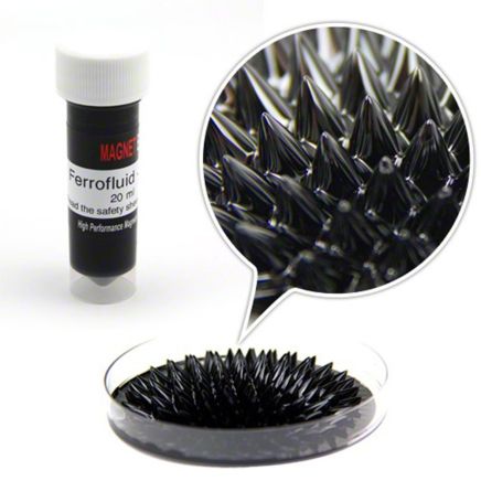 EFH1 Ferrofluid 20ml mit 90mm Petriaschale & Pipette - Wissenschaft & Kunst