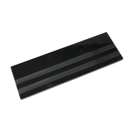 (Seconds) 300 x 100mm Glass Accessory Holder for Glass Wipe Board - Black