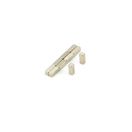 3 x 3 x 8mm dicker N45H-Neodym-Magnet – 0,5kg Zugkraft