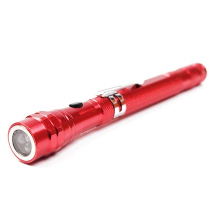 MagTorch Magnetische Taschenlampe mit ausziehbarem, flexiblem LED-Licht – 4 verfügbare Farben