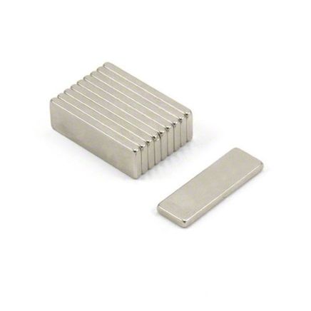 25mm x 8mm x 2mm N35-Neodym-Magnet – 2,1kg Zugkraft