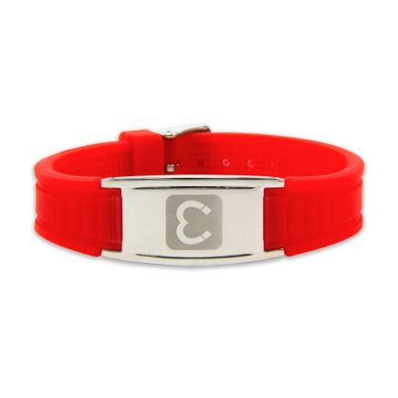 Magnete4 - Unisex Seltenheit der Erde Magnetic Sport Armband - rot