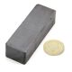 60 x 20 x 15mm dicker Y30BH Ferrit-Magnet - 4.8kg Zugkraft