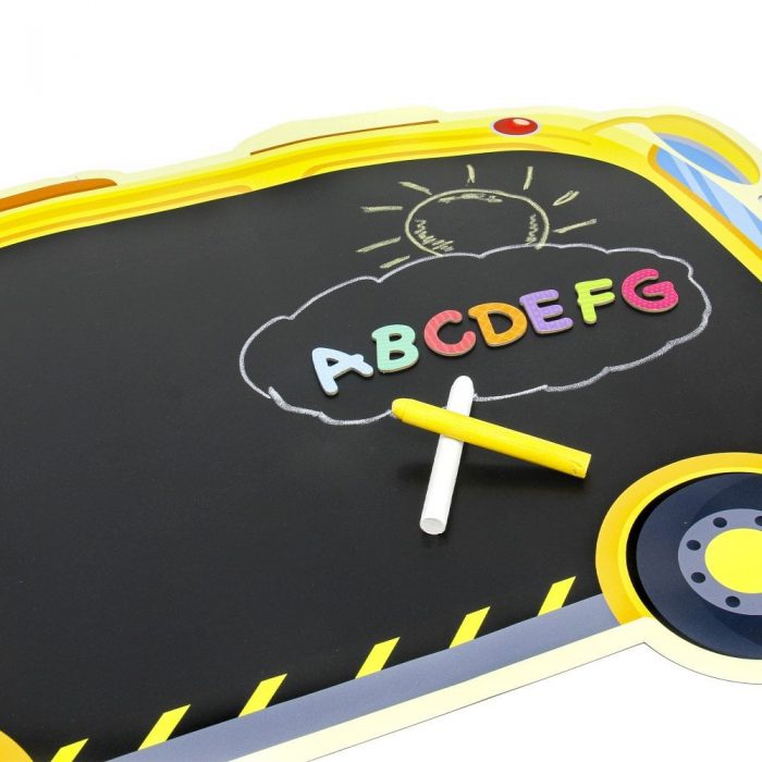 Professor Gauss™ School Bus Educational Magnetic Chalkboard Kit