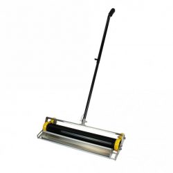 22” Wide Magnetic Sweeper on Wheels With Switchable Release