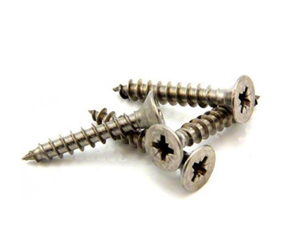 10mm dia head x 4.8mm dia thread x 32mm long Stainless Steel Screws