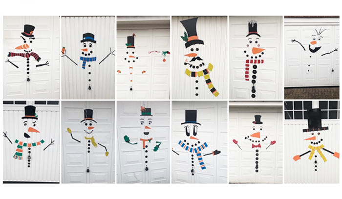 Magnetic Snowman