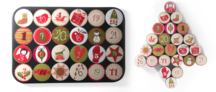 Magnetic Advent Calendars