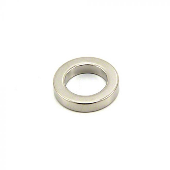 N42 Neodymium Ring Magnet - 25mm O.D x 16mm I.D x 5mm thick - 20.72lbs Pull