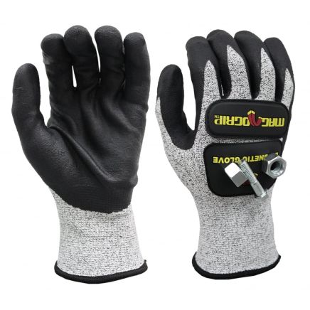 Magnogrip Impact Cut Resistant Touch Screen Magnetic Glove