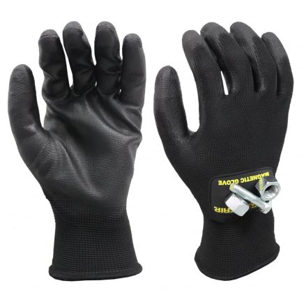 Magnogrip Super Grip PU Coated Touch Screen Magnetic Glove