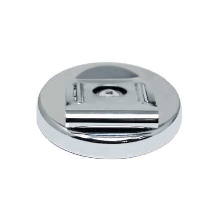 2 in. dia x 11/32 in. high Magnet With Clip - 25.8lbs Pull