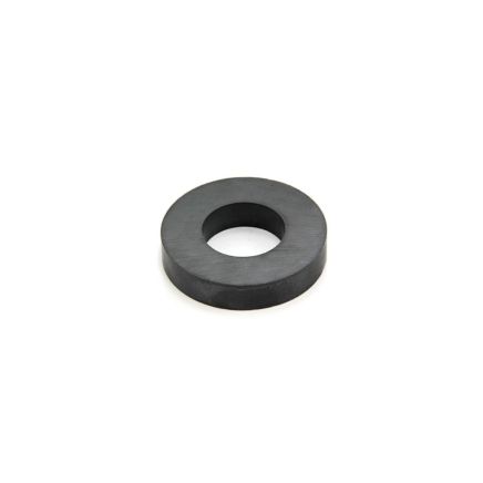 Y30BH Ceramic Ring Magnet - 1-7/8 in. O.D x 1 in. I.D x 3/8 in. thick - 11.03lbs Pull