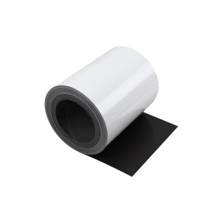 MagFlex® Flexible Gloss White Magnetic Sheet - 5-7/8 in. Wide