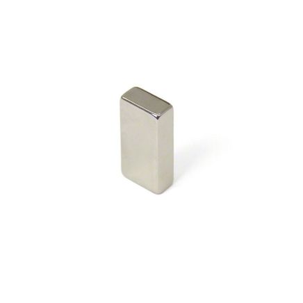 N42 Neodymium Axially Magnetized Rectangular Magnet - 13/16 in. x 3/8 in. x 1-9/16 in. thick - 24.69lbs Pull