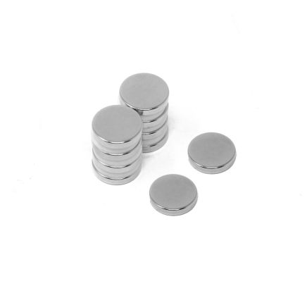 N42 Neodymium Disc Magnet - 5/8 in. dia x 1/8 in. thick - 6.48lbs Pull