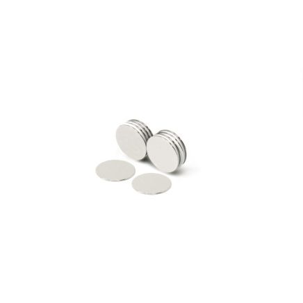 N42 Neodymium Disc Magnet - 1 in. dia x 1/32 in. thick - 2.33lbs Pull