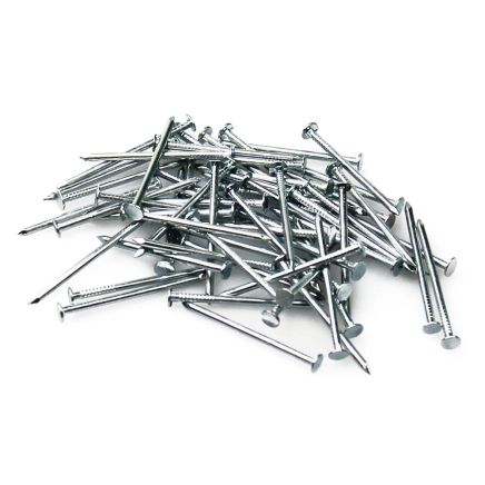 SCREWD 1-3/16 in. Zinc-Plated Flat Head Nails