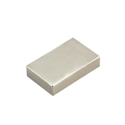 N42 Neodymium Rectangular Magnet - 1-9/16 in. x 1-3/16 in. x 3/8 in. thick - 70.56lbs Pull