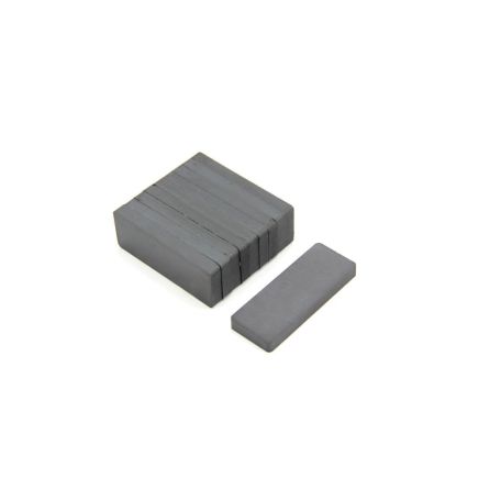 Y30BH Ceramic Rectangular Magnet - 1-7/8 in. x 3/4 in. x 3/16 in. thick - 3.31lbs Pull