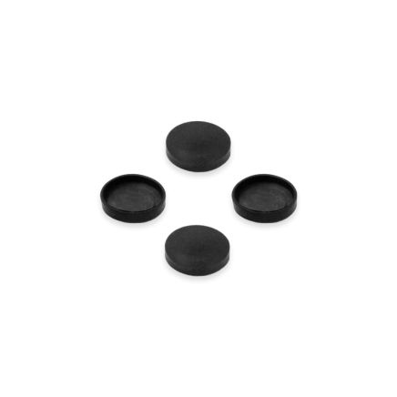 Rubber Cap Suitable for 5/8 in. dia Magnets - 11/16 in. dia x 1/8 in. high x 1/32 in. thick