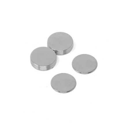 N42 Neodymium Disc Magnet - 1/2 in. dia x 1/32 in. thick - 1.10lbs Pull