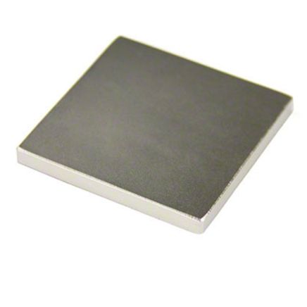 N42 Neodymium Rectangular Magnet - 1-7/8 in. x 1-7/8 in. x 3/16 in. thick - 52.92lbs Pull