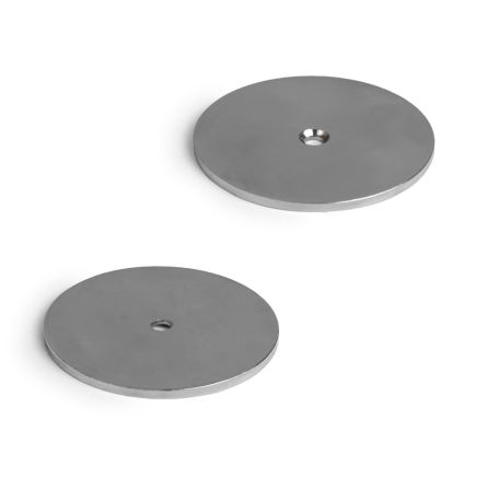 Steel Disc - 1-7/8 in. dia x 1/16 in. thick x 1/8 in. countersunk hole