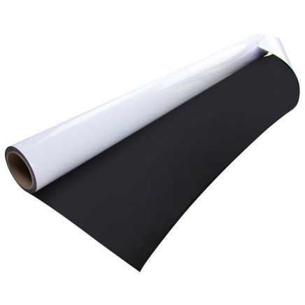 FerroFlex® Ultra Flexible Cling/Gloss White Dry Erase Ferrous Sheet - 47-1/4 in. Wide