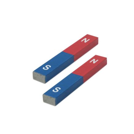 (Seconds) Educational Alnico Bar Magnet - North & South Identified (7/16 in. x 1/4 in. x 2-15/16 in.)