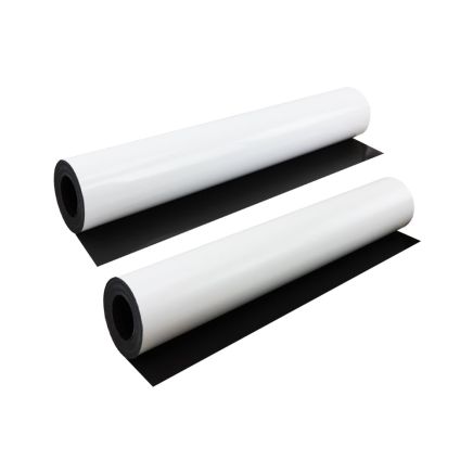 MagFlex® Lite Flexible Magnetic Sheet - 24-3/8 in. Wide - Gloss White