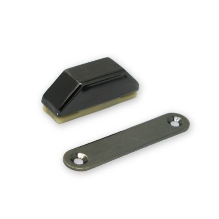 Plated Magnetic Catch - 1-9/16 in. x 1/2 in. x 1/2 in.