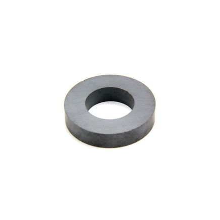 Y30BH Ceramic Ring Magnet - 2-15/16 in. O.D. x 1-9/16 in. I.D. x 19/32 in. thick - 15.44lbs Pull