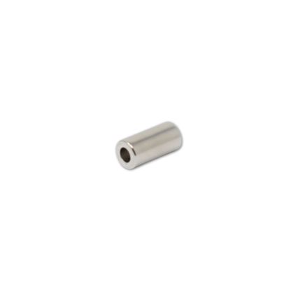 N42 Neodymium Rod Magnet - 1/4 in. O.D x 1/8 in. I.D x 1/2 in. thick - 2.66lbs Pull