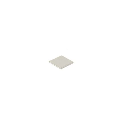 N42 Neodymium Square Magnet - 1 in. x 1 in. x 1/16 in. thick - 8.04lbs Pull