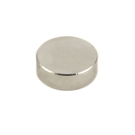 N52 Neodymium Disc Magnet - 1-3/16 in. dia x 3/8 in. thick - 52.92lbs Pull