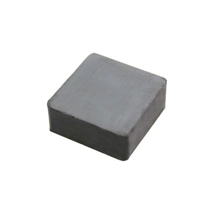 Ceramic Rectangular Magnet (C8 Grade 3) - 1-7/8 in. x 1-7/8 in. x 13/16 in. thick - 18.53lbs Pull