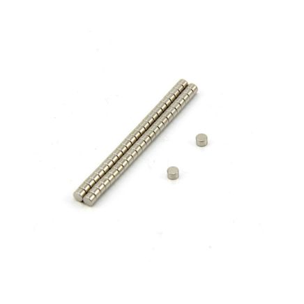 N35 Neodymium Disc Magnet - 1/8 in. dia x 1/16 in. thick - 0.46lbs Pull