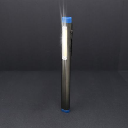 Rechargeable LED Inspection Light Pen with Pocket Clip