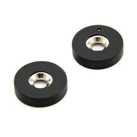 N42 Neodymium Rubber Coated Countersunk Disc Magnet - 1 in. dia x 9/32 in. thick x 9/32 in. hole - 14.11lbs