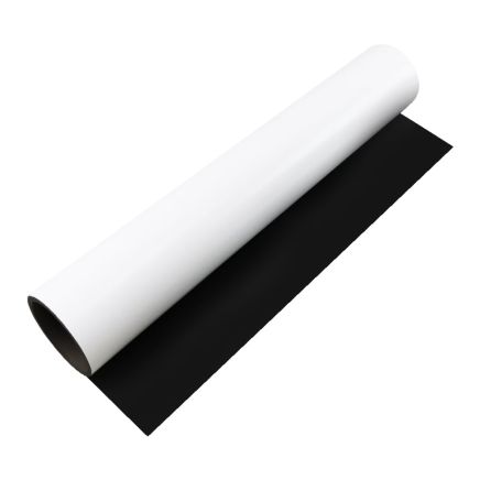 FerroFlex® Ultra Flexible Self-Adhesive/Black Ferrous Sheet - 24-3/8 in. Wide