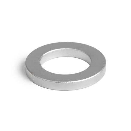 Samarium Cobalt Ring Magnet - 1-9/16 in. O.D x 1 in. I.D x 3/16 in. thick - 25.13lbs Pull